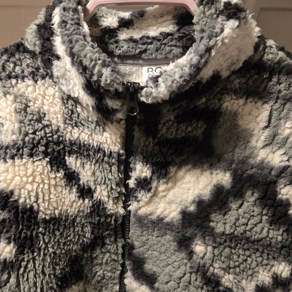 Roxy Tribal Fleece Jacket. Size Large - Picture 7 of 7